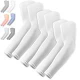 OutdoorEssentials Mangas para Brazos - 3x Pares Mangas Cubre Brazos para el Sol - Manguitos Running Voleibol Bicicleta Baloncesto Ciclismo Running Tenis - Set de 6x Protector Antebrazo