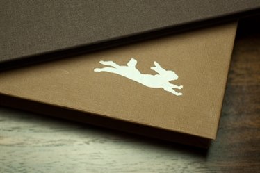 Binth Handmade Baby Book with Keepsake Box (Brown)