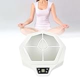 HCAUYNN EMS-GeräT Zur Funktionellen Beckenbodenregeneration, Einstellbare IntensitäT, Kegel-TrainingsgeräT, FüR Zuhause Und Den SchöNheitssalon,White