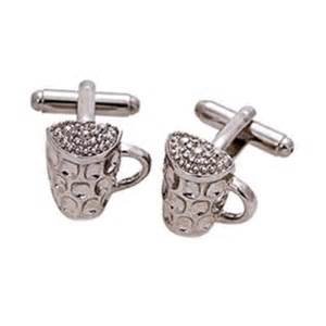 Cufflinks For Men Silver Beer Mug Shape Design For Office Corporate Party French Cuff Shirts Shirt Suit Blazer In A Gift Box Tsbpzsil768-image-14