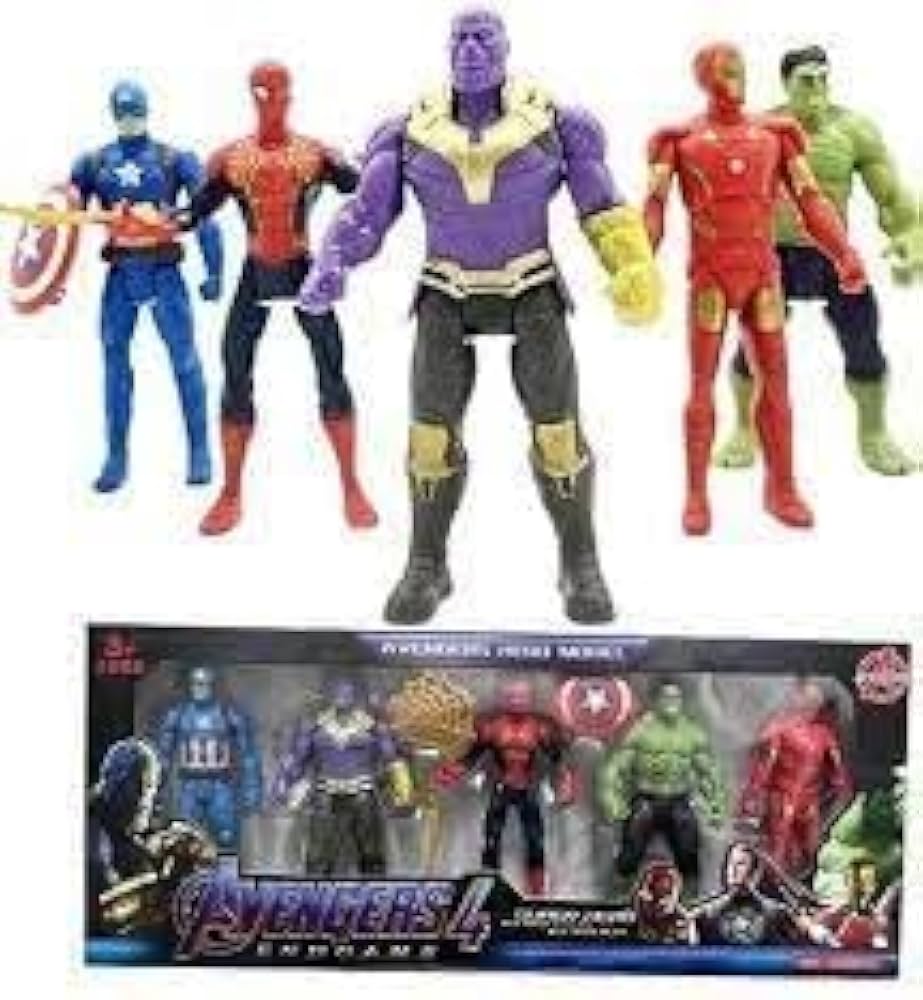 メタコレ アベンジャーズ MARVELフィギュア 5体セット Buy Manos Avengessr Toy Set of 5 Twist and Move Marvels Super Hero