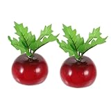 GLEAVI 車両用アンテナトッパー 愛らしい車の外装装飾 耐候性素材 車の屋根飾り カーアクセサリー 2個セット