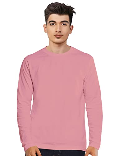 Image of Cricmarket Mens Plain 100% Cotton Round Neck Full Sleeves Multicolour T Shirt. Casual, Trendy, Stylish Tshirts and Tops