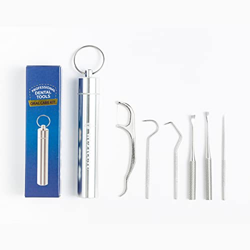 Dental Tools, Plaque Remover for Teeth, Professional Dental Hygiene Cleaning Kit, Dental Tools