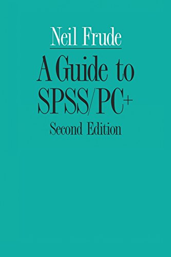 A Guide to SPSS/PC+ view 2