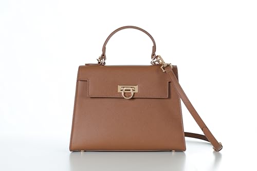 Women’s Top-Handle Handbags – Luxury Crossbody Purse Shoulder Bag for Women – Leather Handbag, Detachable Strap2