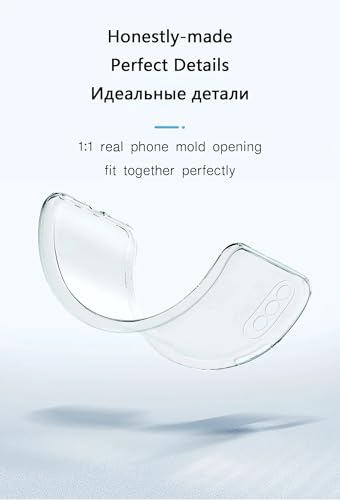 Image of REALCASE Silicone for OnePlus Nord CE 4 Lite 5G Back Cover Case, Scratch Resistant Protective Crystal Clear Transparent Shock Proof Bumper Back Cover Case for OnePlus Nord CE 4 Lite 5G