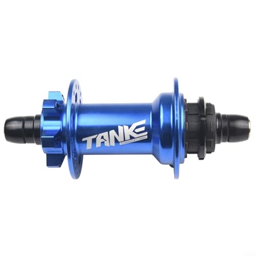 Buje trasero de disco de una sola velocidad con 32 agujeros diseñado para un rendimiento óptimo en Dirt Jump Biking (azul)