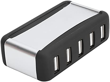 USB 2.0 7 Port Hub, High Speed Data Transfer and Stable Charging