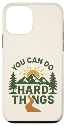 You Can Do Hard Things `x[V߂R X}zP[X iPhone 12 mini p