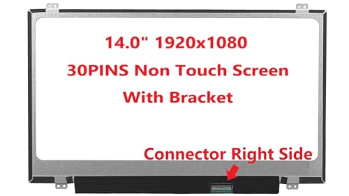 Image of Tech FULCOM New 14 inch Screen Compatible with N140HGE-EAA, N140HGE-EA1, NT140FHM-N41, B140HTN01.2 Replacement Screens Also fit Elitebook Folio 1040 G3