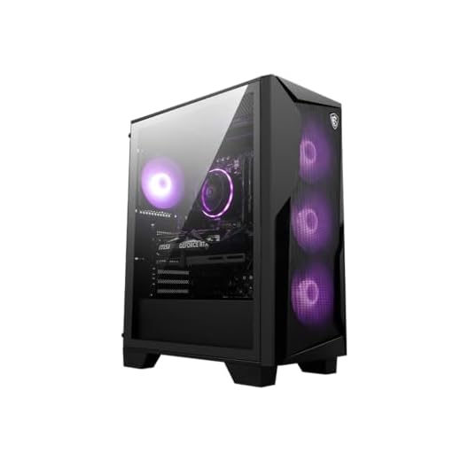 MSI Codex R2 Gaming Desktop: Intel Core i5-14400F, Geforce RTX 4060, 16GB DDR5, 1TB m.2 NVMe SSD, 80+ Gold PSU, WiFi, Keyboard & Mouse, DIY Friendly, Windows 11 Home: A14NUC5-232US