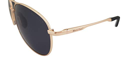 Image of Macro Giant Classic Drop Shape Sunglasses, Polarized, 100% UV Protection, UV 400 With Case, Military Style, Al-Mg