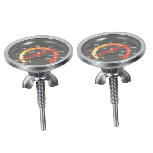 Thermomètre à cadran pour four en acier inoxydable lot de 2 pièces précis