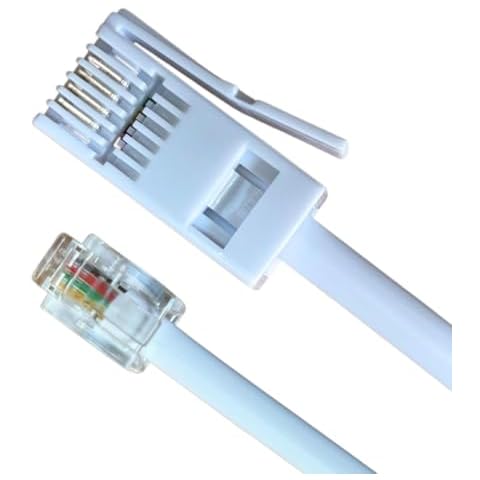 BT Phone Line Plug to RJ11 Crossover Cable Cover