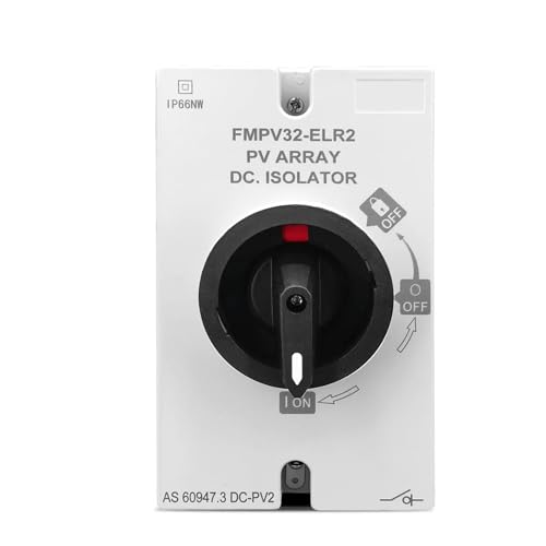 Interrupteur sectionneur pour panneaux solaires à la maison, boîtier rotatif 32A IP66