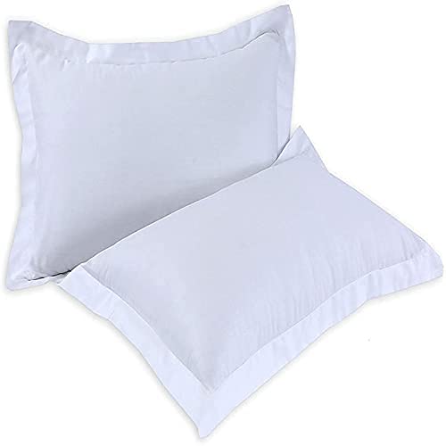 5 Star Hotel Quality Bedding 800 fili 100% puro cotone egiziano stile Oxford lusso coppia di federe (federa: 2 cuscini)