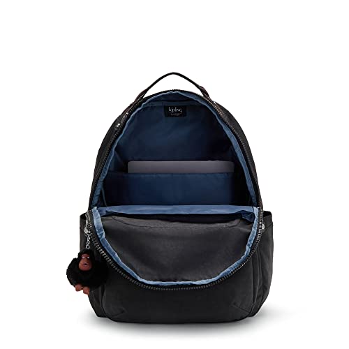 Image of Kipling Women's Seoul 15 inch Laptop Backpack, Durable, Roomy with Padded Shoulder Straps, Built-In Protective Sleeve