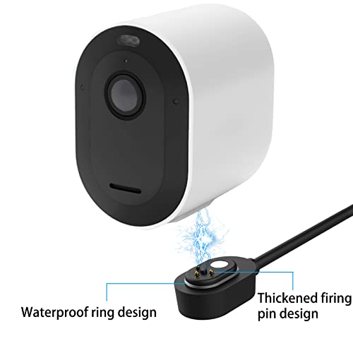 4W 6V Solar Panel Compatible With Arlo Pro 3/Pro 4/Arlo Ultra/Ultra 2 & Arlo Go 2 Only, Includes Secure Wall Mount, Ip65 Weatherproof,13.1Ft Power Cable-Black #TOP6