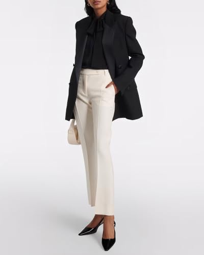 MUCCCUTE Slingback Heels for Women Closed Pointed Toe Heels Women's Pumps 2 3/5" Mid Heel Comfortable Office Wedding Party Pump2