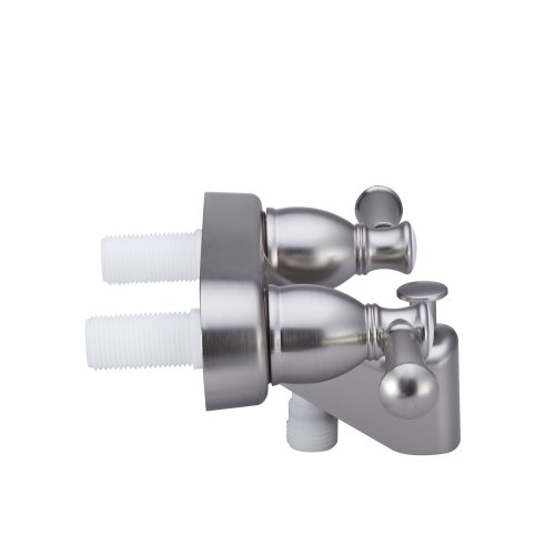 Dura Faucet Df-Sa110L-Sn Rv Tub & Shower Faucet Valve Diverter With Hot/Cold Handles (Brushed Satin Nickel) #TOP5