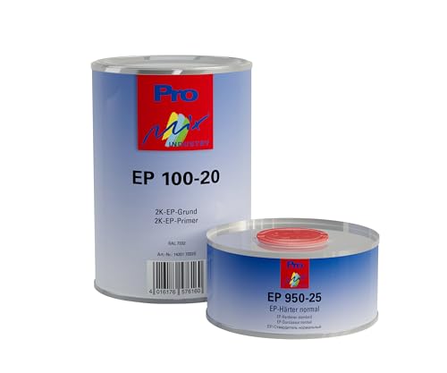 MIPA EP 100-20 2K-EP-Grundierung Set RAL 7032 1kg SET inkl. Härter