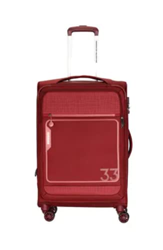 Image of American Tourister Polyester Soft 2.5 inch SUITCASE(LD9 (0) 00 001 Red)