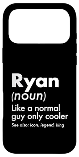 Ryan Like A Normal Guy Only Cooler Legend King �t�@�[�X�g�l�[�� �X�}�z�P�[�X iPhone 17 Pro Max �p