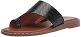 Franco Sarto Womens Gem Black Sandals 9 M