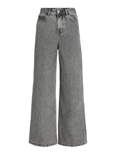 Jean JXTOKYO wide JACK & JONES taille haute avec denim rigide intemporel