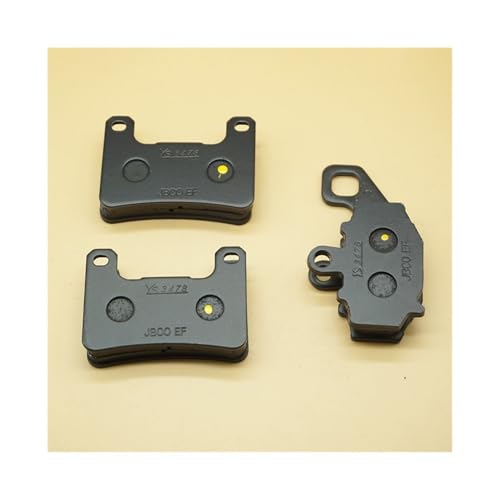 Plaquettes de frein avant et arrière pour moto 1000 modèles 2014 à 2019