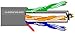 BELDEN 3612 0081000 CABLE, UNSHLD MULTIPR, CAT6E, 23AWG, 4PR, 1000FT, 300V, GRY