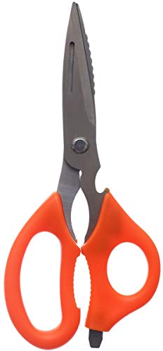 HANGITS King Gary Kitchen Shears Heavy Duty 220MM Multi-Purpose Scissors Sharp Stainless Steel Kitchen Scissors for Chicken/Poultry/Fish/Meat/Vegetables/Herbs/BBQ Etc.