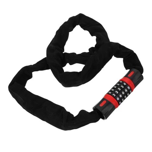 POPETPOP Bike Chain Lock Multi Function Cycling Lock with Password for Enhanced Bike Safety Motorcycles Luggage and Sports Gear Protection
