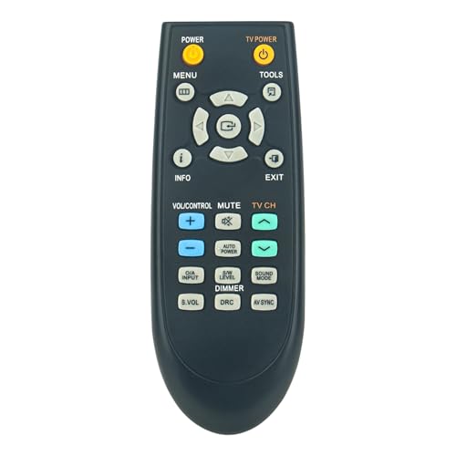 ALLIMITY AH59-02196G Fernbedienung Ersatz passend für Samsung Soundbar PS-WC450 HW-C470 HW-C450 HW-C470/EDC HW-C470/XEFHW-C450/XEF PS-WC450/XUE HW-C450/EDC