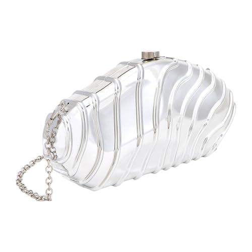 Sac de soirée moderne irrégulier en acrylique de haute haute couture