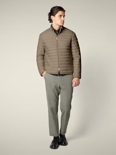 Save The Duck Para Hombre. D32430M-GIGA01 Chaqueta Alexander Beige (Xxl), Casual, Nylon - 3