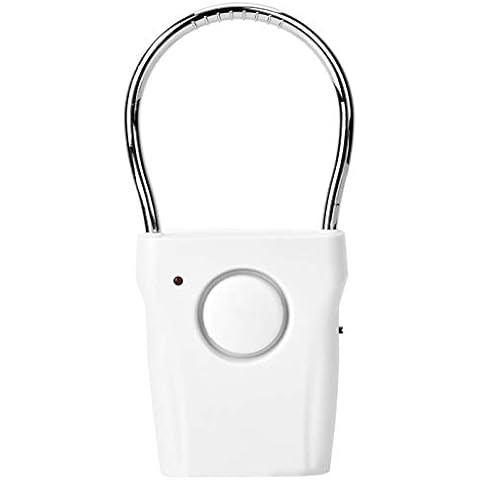 Ladieshow Door Alarms 120db Touch Sensor Door Handle Alarm, Door Movement Sensor Alarm Anti-theft Door Vibration Alarm Burglar Alert Home Security Door Alarm Travel For House Office Factory Cover