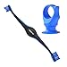 BrushMate Pet Toothbrush & BiteBlock Combo Pack for Dogs (Medium, Blue)