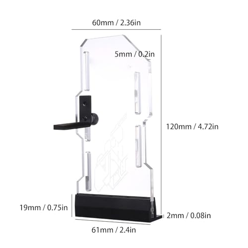 Soporte para tarjeta gráfica con RGB direccionable y altura ajustable miniatura 7