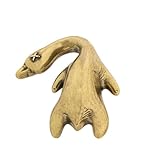 Gadpiparty Estatua de Pato Vintage de latón, Escultura de Pato asado de Pekín, Adorno de Mascota de té, decoración Feng Shui para Escritorio de Oficina, jardín y decoración de Festivales