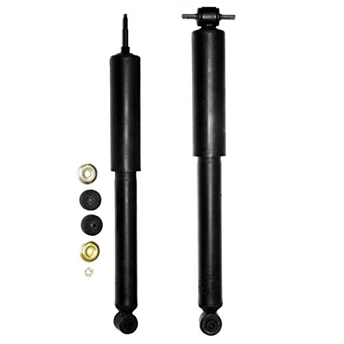 Detroit Axle - Front and Rear Shock Absorbers for 2007-2017 Jeep Wrangler, 2018 Wrangler JK 4 Complete Shock Absorber Assembly 2008 2009 2010 2011 2012 2013 2014 2015 2016 Replacement - Thumbnail 5