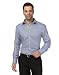 Produktbild Vincenzo Boretti Herren Hemd bügelfrei 100% Baumwolle Regular-fit Gemustert hellblau 41-42