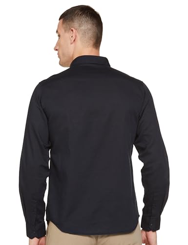 Image of Spykar Men's Cotton Solid Slim Fit Shirt