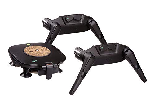 Fermi e Carrello Syrp Magic Carpet Pro - Controbilanciamento su fune per riprese verticali - Bolla di livellamento, freno a leva, piastra rapida - Solo per Magic Carpet Pro - Alluminio rinforzato