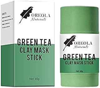 Green Tea Mask Stick, Blackhead Remover Mask, Green Tea Purifying Mask For Deep Pore Cleansing, Moisturizing and Oil Control, For All Skin Types Men and Women by Oreola Naturals.