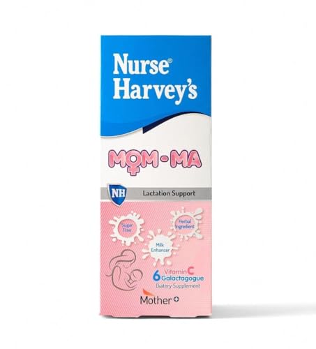 Nurse Harvey's Mom-ma 150ml Lactation Support Advanced Formula for Increase The Mothers Milk Level with Herbal Galactagogue