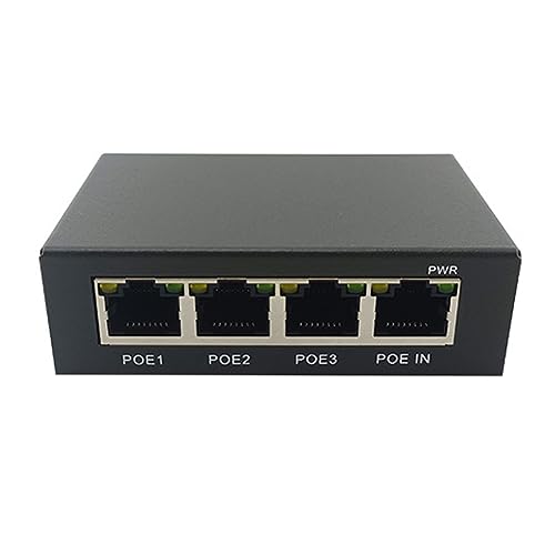 Switch Poe 4 Puertos Marca JDigJid
