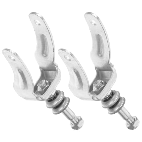 SECFOU スチール製前輪ブラケット 車椅子用前叉支架 軽量耐久 ズレ防止ベアリング付き 電動 手動対応 安定性向上 快適操作サポート 交換用