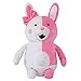 Anime Plush Monomi Plüschtier Figur Rosa Weiß Kaninchen Plüschfigur Plüschtierpuppe Anime Kuscheltier Spielzeug Geschenke für Kinder Freunde Weihnachten Geburtstag (35cm)